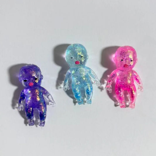 Stress Relief Toy Squishy Baby Shape Squeeze Toy Anti-stress Toy Fidget Desk Toy For Friend Christmas Gift