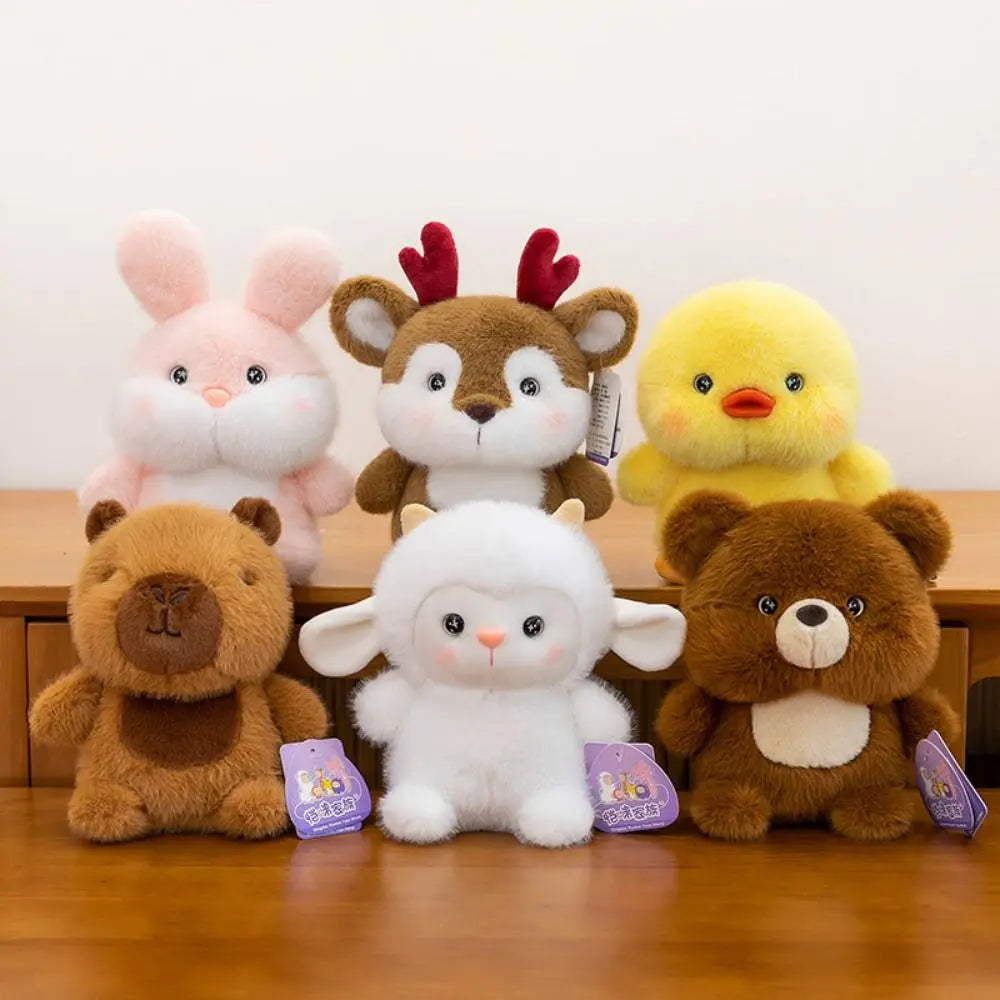 Plush Companion Doll Cute Capybara Stuffed Animal Pillow