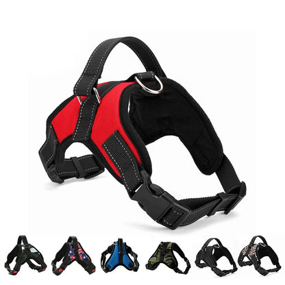 Quick Release Dog Harness Vest Adjustable Nylon