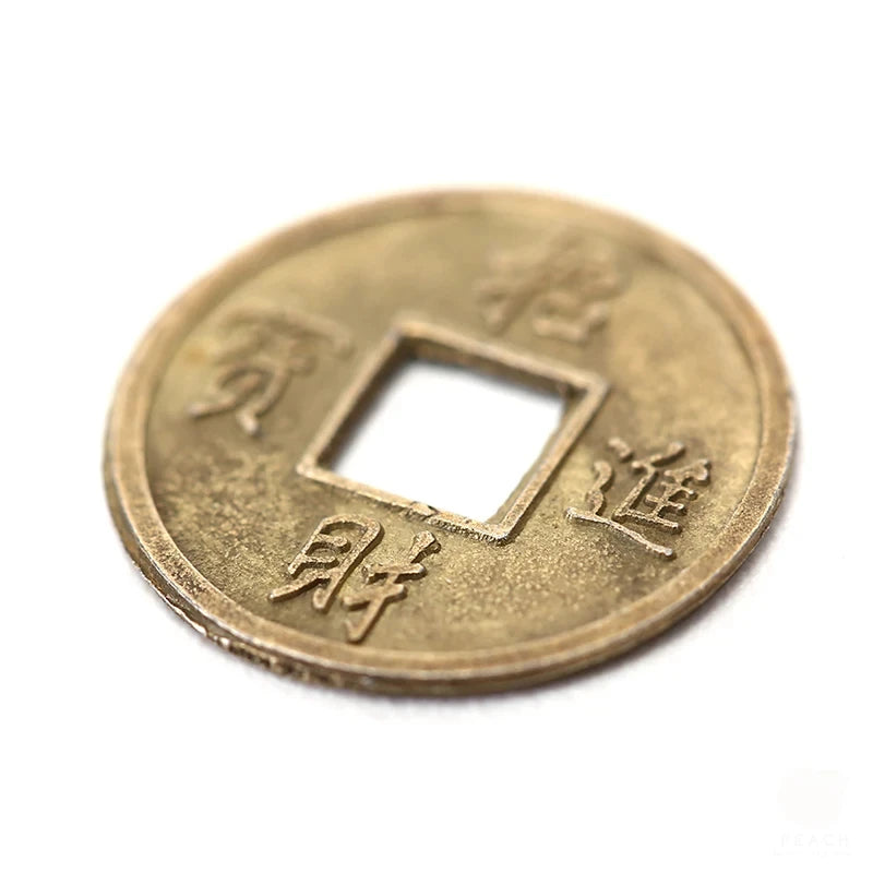 100 Pcs I Ching Coins – Ancient Chinese Feng Shui Craft Coins for Wealth, Health & Lucky Charm