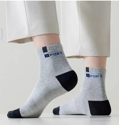 Cotton Sport Breathable Soft Socks Men Sneakers