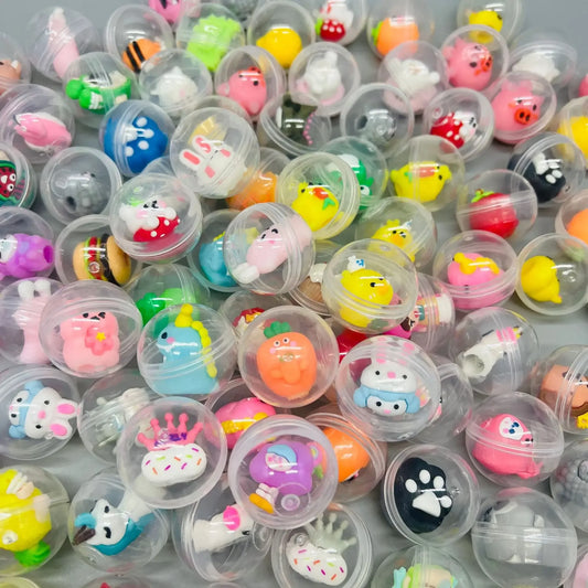32mm Transparent Capsule Egg Toy Mini Claw Machine Doll