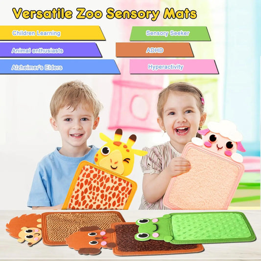 Sensory Tactile Mat Life Skills Learning Toy