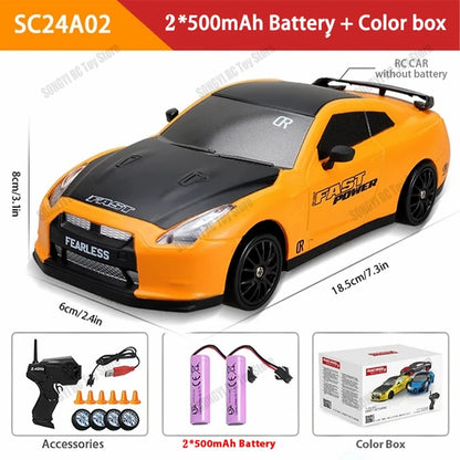 1:24 4WD RC Drift Car High Speed Remote Control Racer