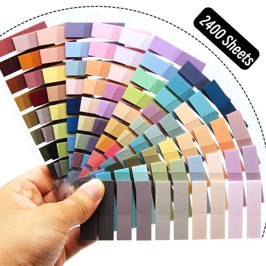 Transparent Colorful Index Sticky Note Pads Self-Adhesive