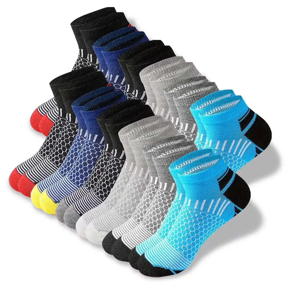 Men Summer Socks Trendy Ankle Socks Lightweight Casual