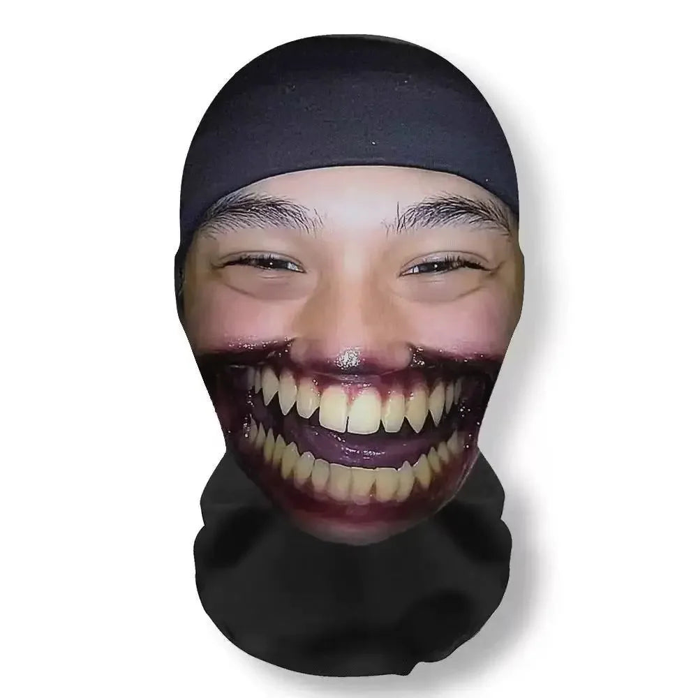 Creative headpiece Halloween carnival funny headgear cosplay costume comical wig mask prank props party decoration