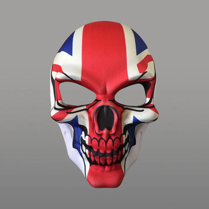 2023 Masks Mexican Day of The Dead Skull Mask Cosplay Halloween Skeletons Print Masks Dress Up Purim Party Costume Prop