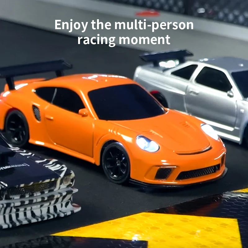 1:43 Gyro RC Drift Car 4WD Radio Control Mini Model