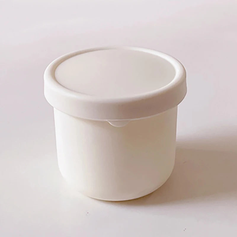 250ML Lunch Box For Kids Salad Dressing Container Non-stick Silicone Lunch Box With Lid Reusable Bento Box Ice Cube Mold