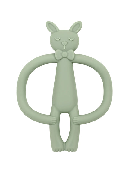 Silicone Rabbit Baby Teether Toy Infant Nursing Chew