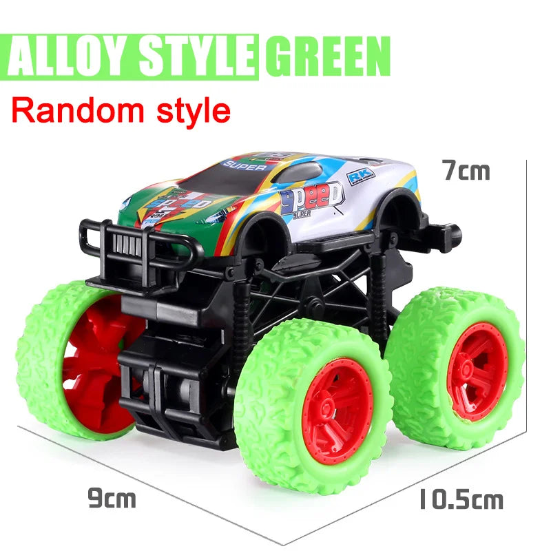 Pull Back Off Road Toy Car 360 Rotation Stunt SUV