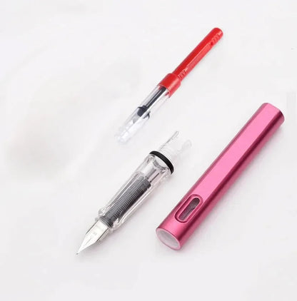 Fountain Pen Replaceable Ink Set Extra Fine Calligraphy Pens 53Pcs