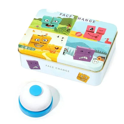Face Changing Building Blocks Expression Matching Game