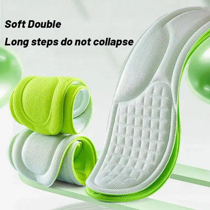 5D Massage Sports Insoles Breathable Running Cushion