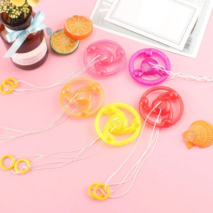 Luminous Flashing Rope Flywheel Toy LED Light Gyro