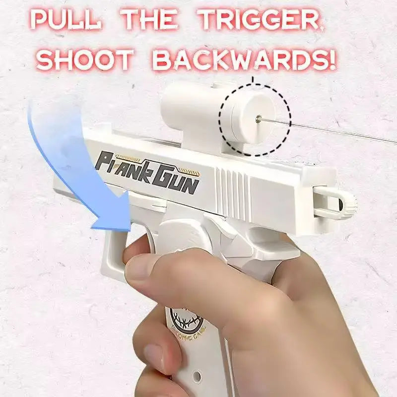 Double Sided Reverse Water Gun Two Way Prank Sprayer