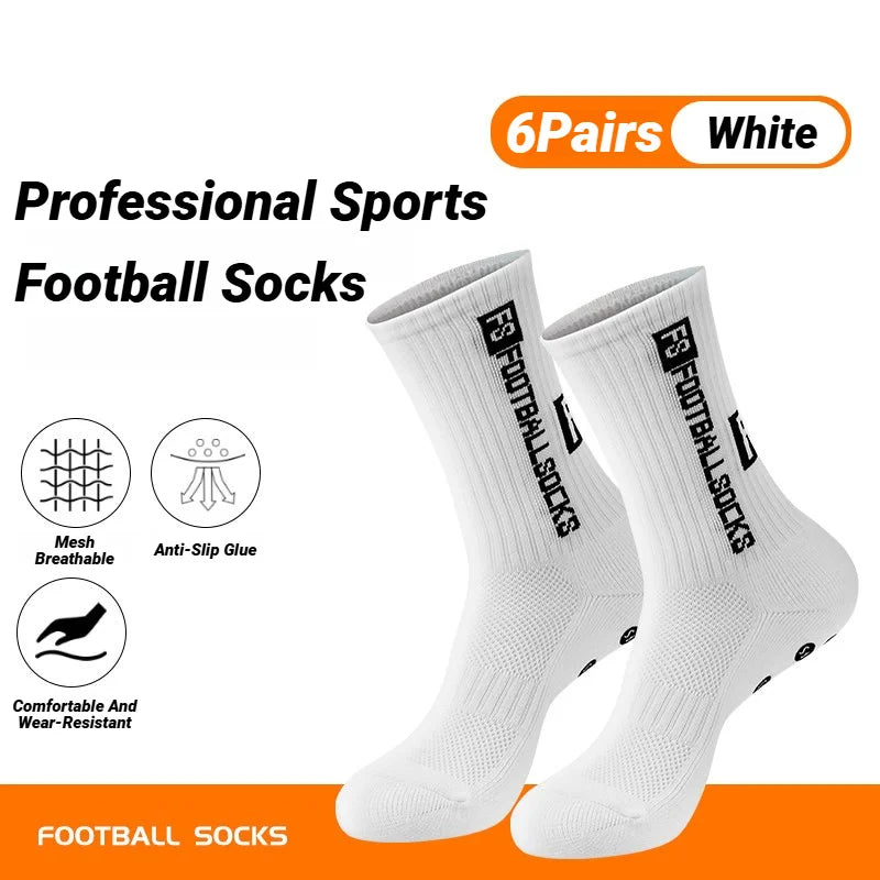 Non Slip Grip Socks For Men Women Football Soccer
