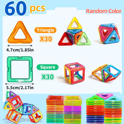 Magnetic Building Blocks Set STEM Magnet Construction Toys