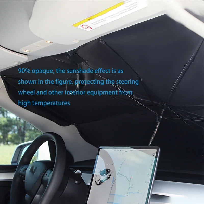 Car Sunshade Umbrella Front Windshield Parasol Protector