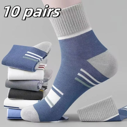 Con Sports Stockings Men Bamboo Fiber Deodorant 10 Pack