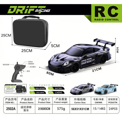 1 24 RC Drift Car - High Speed Remote Control Racing Vehicle