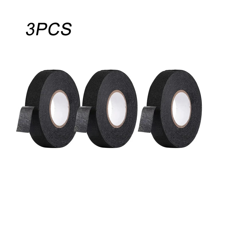 Insulated tape, heat-resistant wire harness protection, waterproof tape 9/15/50mm, automotive wire harness wiring sheath