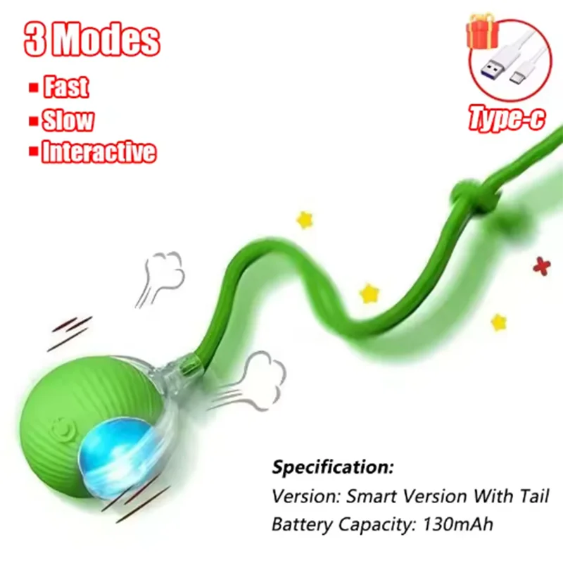 Automatically Teasing Cat Balls Self Exciting Electric