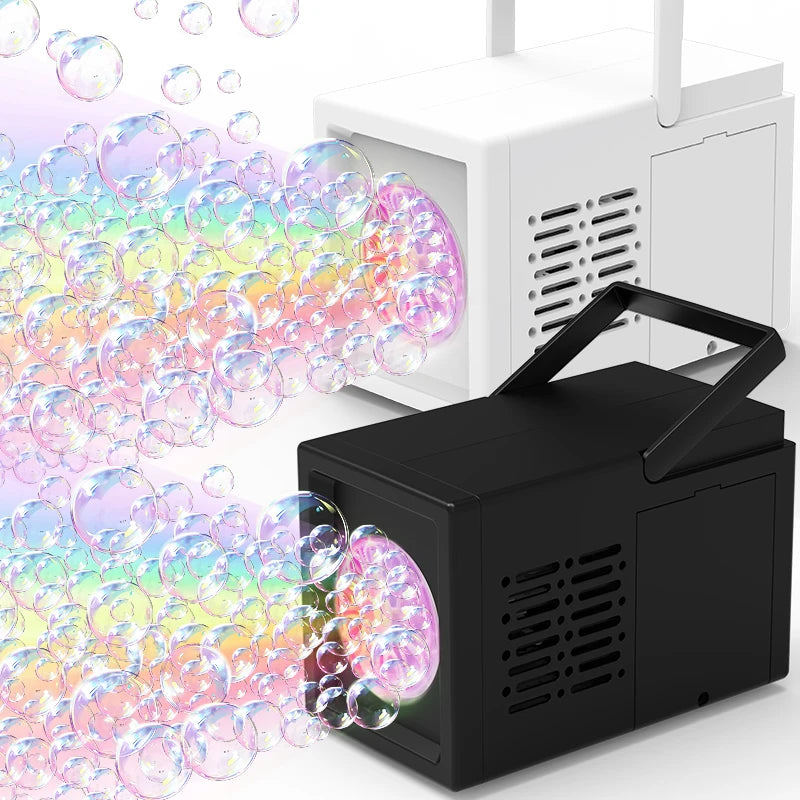 10 Hole Automatic Bubble Gun Electric Handheld Blower