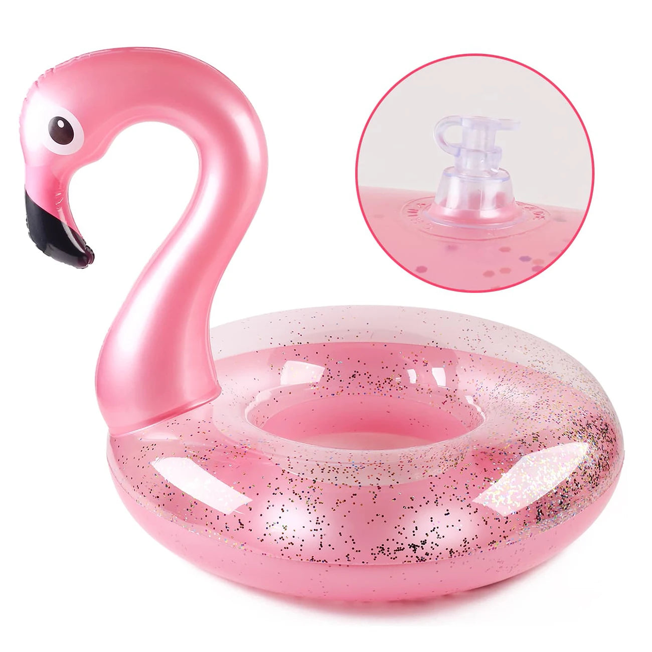 Flamingo Pool Float: Inflatable Swimming Pool Tube Summer Raft Lounger
