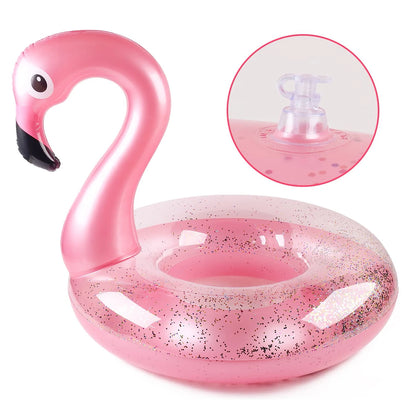 Flamingo Pool Float: Inflatable Swimming Pool Tube Summer Raft Lounger
