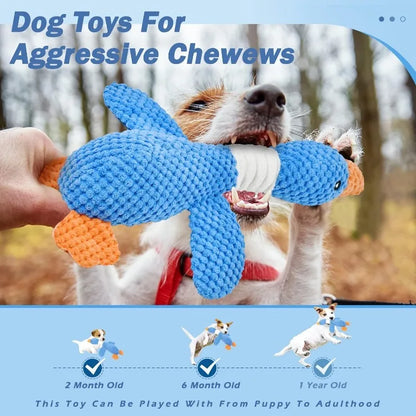 Squeaky Pet Chew Plush Toy Fleece Dog Teasing Doll