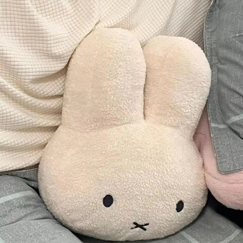 Cute Plush Bunny Bed Pillow Soft Cotton Sofa Cushion