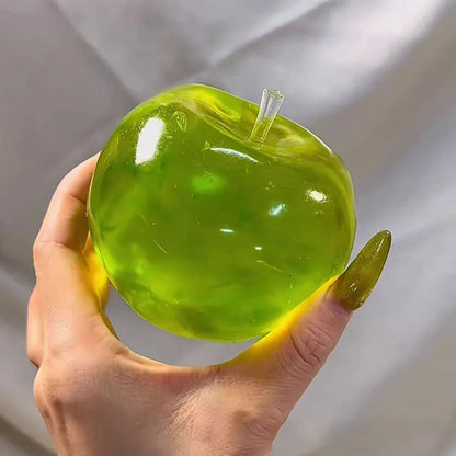 Green Apple Stress Ball Sensory Slow Rebound Squishy