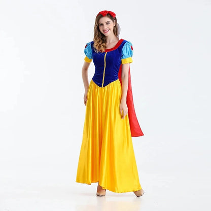 Snow White Halloween Princess Costume Adult Women Cosplay