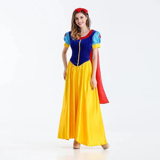 Snow White Halloween Princess Costume Adult Women Cosplay