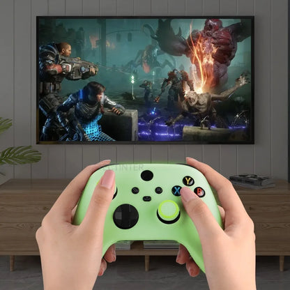 Protective Case For Xbox Series X/S Gamepad Silicone Luminous Green Glowing Cover Shell for Xbox Series S Joystick Accessories