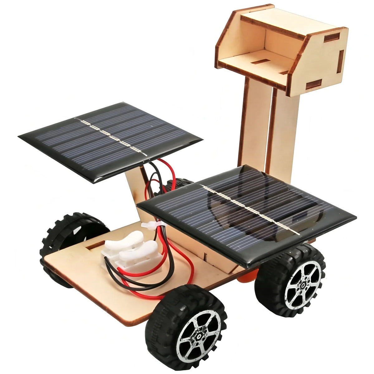 DIY Solar Car Kit 3D Wooden Puzzle STEM Science Experiment