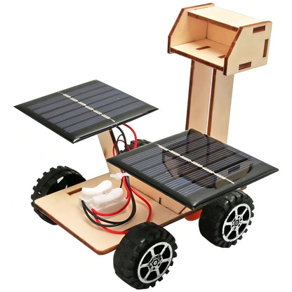 DIY Solar Car Kit 3D Wooden Puzzle STEM Science Experiment