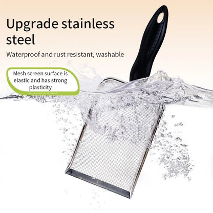Stainless Steel Cat Litter Scoop Fine Mesh Substrate Sifter