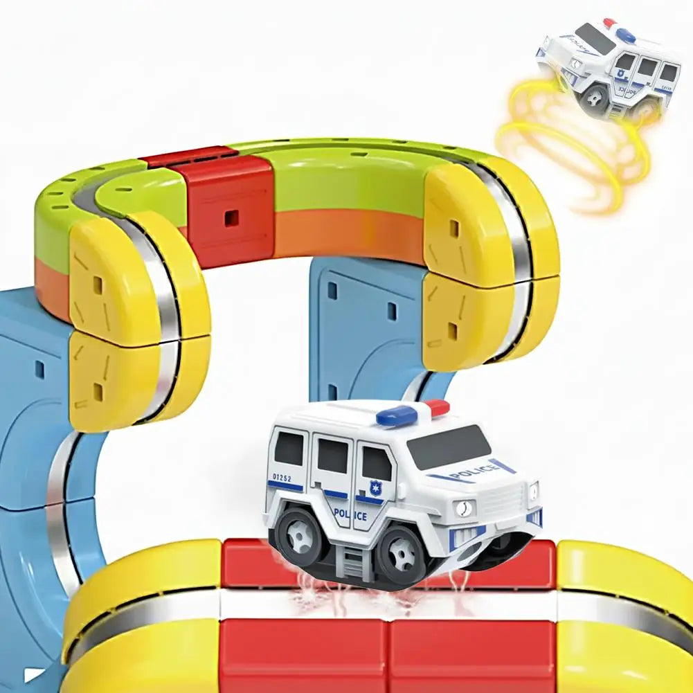 Electric Train Toy Car USB Rechargeable Anti Gravity Vehicle