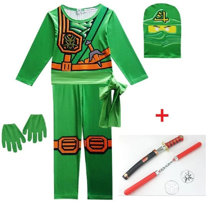 NINJA cosplay costume Jumpsuit Set Halloween Christmas Advanced Latest Ninja Cosplay Costume Party