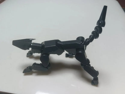 13 Action Figure Titan Multi-Jointed Movable Shapeshift Robot T13 Action Mannequin Character and Dog Figure Toys gifts for kids