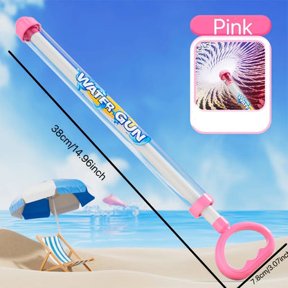 Pull Back Water Gun Spray Toy Summer Pool Blaster