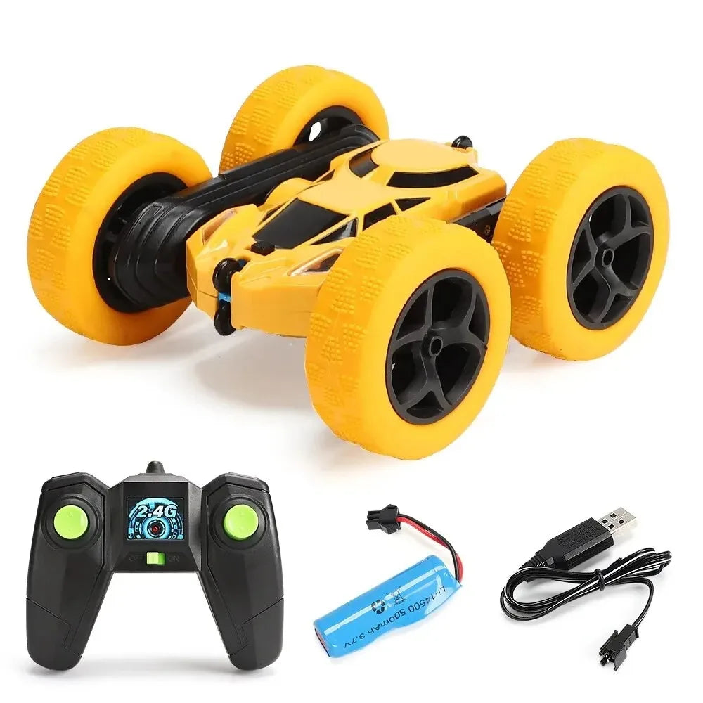 Double Sided RC Stunt Car 360 Degree Rotation Toy