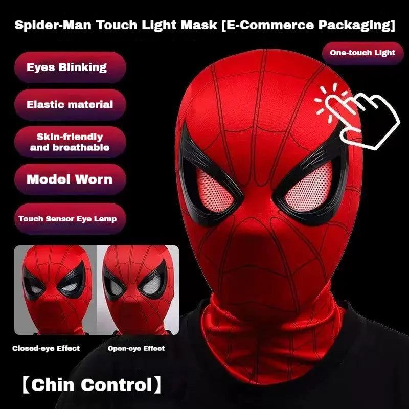 1:1 Scale Electronic Mask Ring Control Moving Glowing Eyes