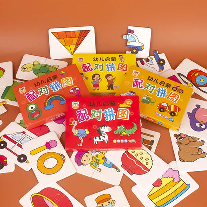 Enlightenment Card Matching Puzzle Early Education Game