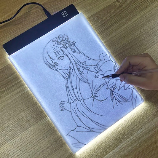 LED Drawing Copy Pad Dimmable Tracing Light Board