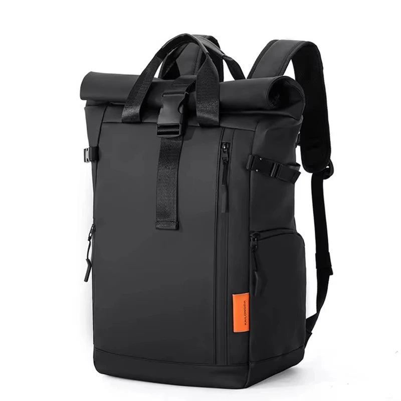15.6 Laptop Travel Business Backpack Expandable Roll Top Daypack