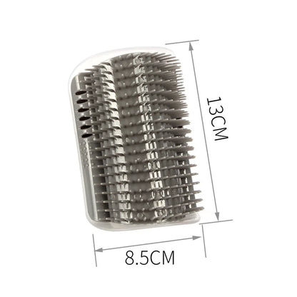 Massage Pet Cat Brush Corner Self Grooming Scratcher